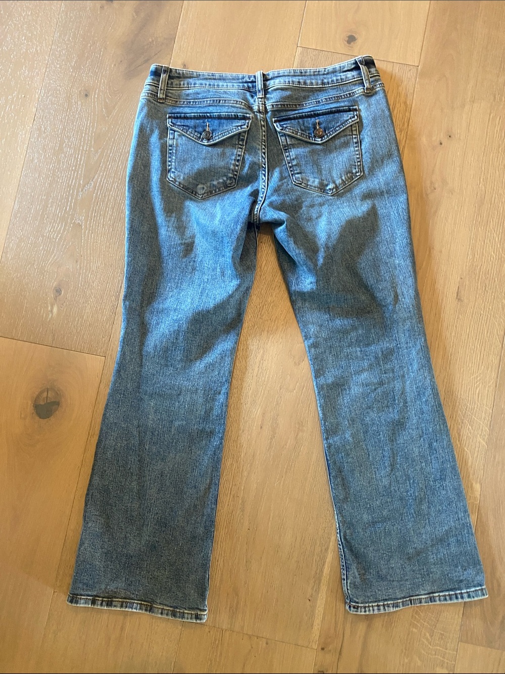 wild fable Women's Medium Blue Flare Bootcut Jeans - Picture 6 of 7